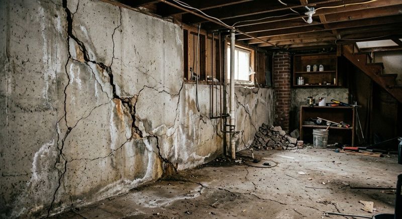 Basement Crack Repair in Hershey, PA