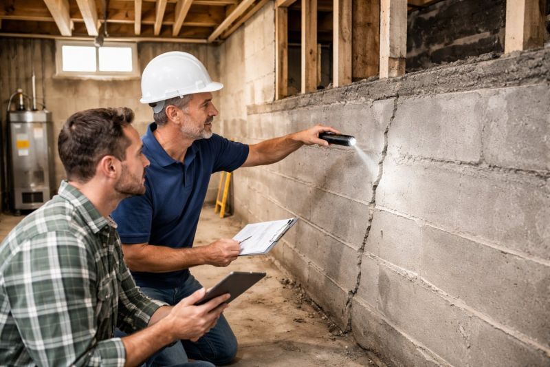Basement Crack Repair in Hershey, PA