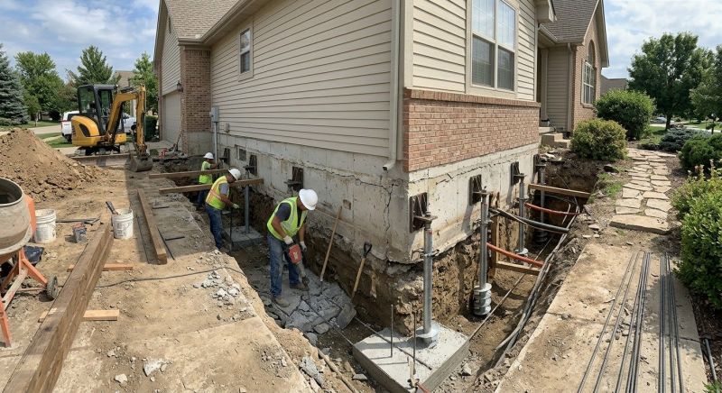 Basement Underpinning in Hershey, PA