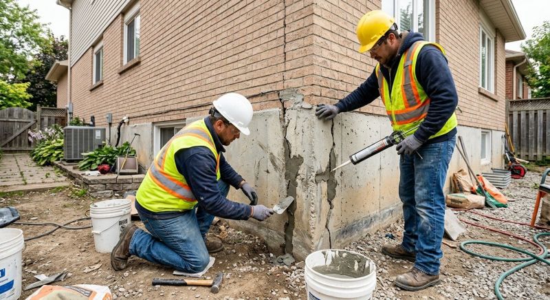 Building Foundation Repair in Dover, PA