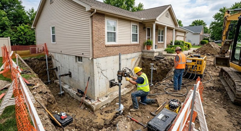 Building Foundation Repair in Lebanon, PA
