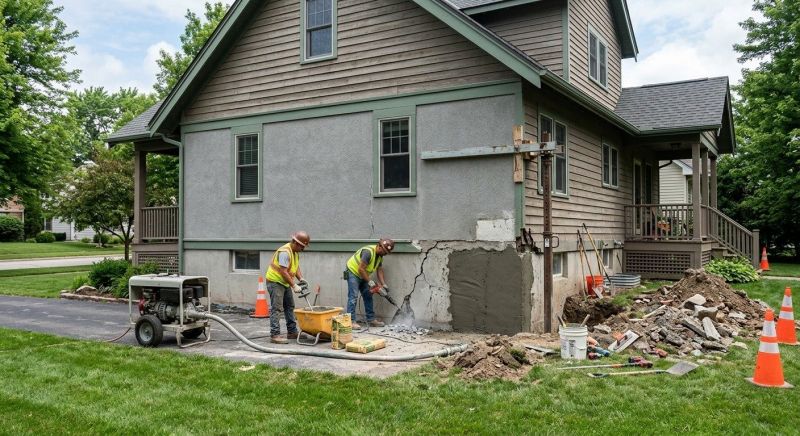 Building Foundation Repair in Hershey, PA