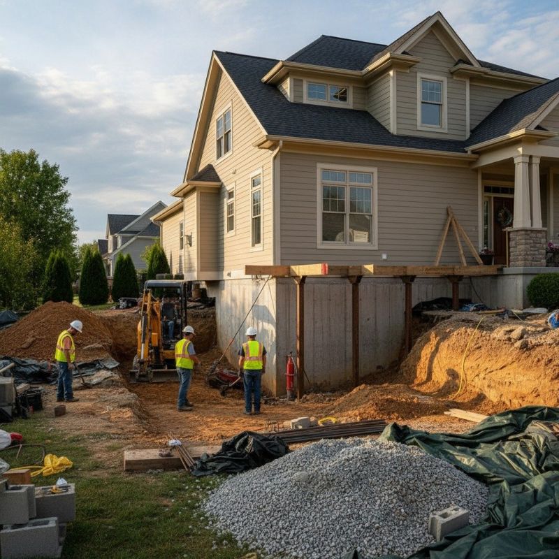 Building Foundation Repair in Mountville, PA