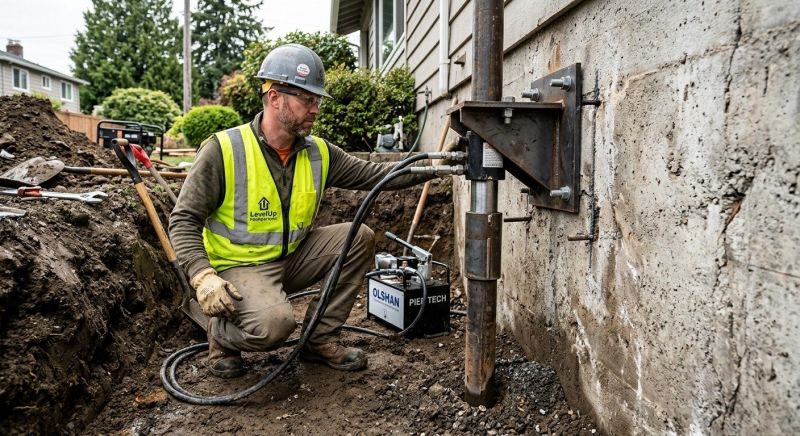 Concrete Foundation Leveling in Etters, PA