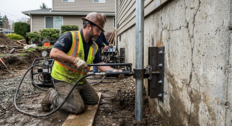 Concrete Foundation Leveling in Mountville, PA