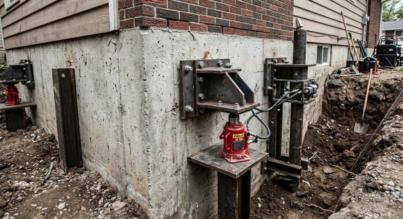 Concrete Foundation Leveling in New Cumberland, PA