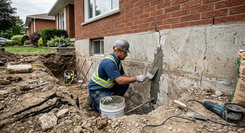 Concrete Foundation Repair in Myerstown, PA