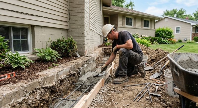 Concrete Foundation Repair in Wrightsville, PA