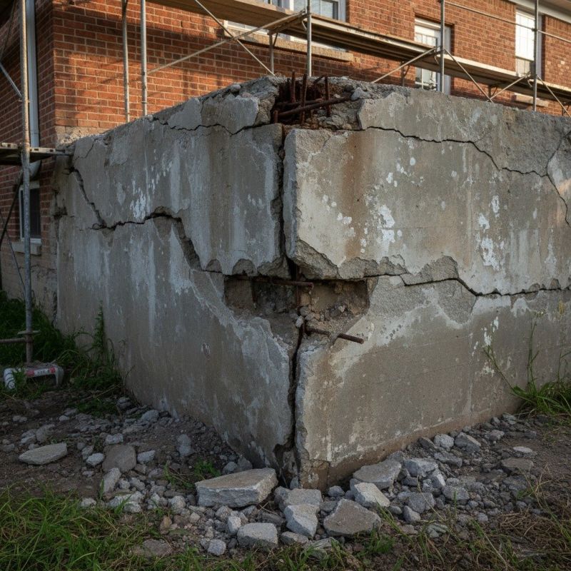 Cracked Foundation Repair in Dillsburg, PA