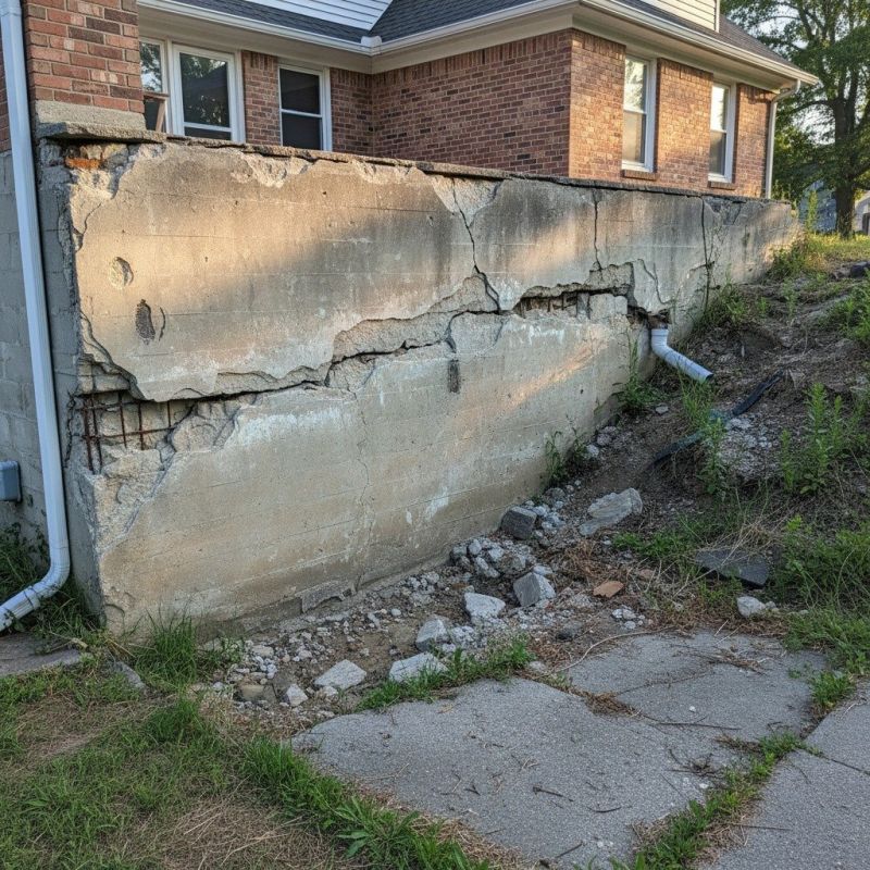 Cracked Foundation Repair in Mechanicsburg, PA