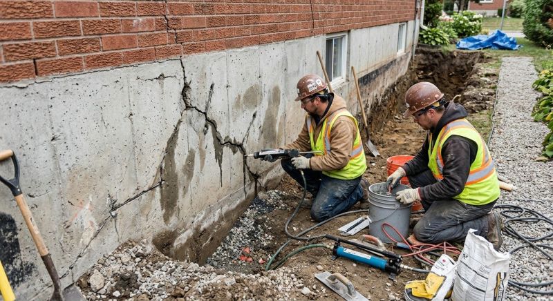 Cracked Foundation Repair in Perry County, PA