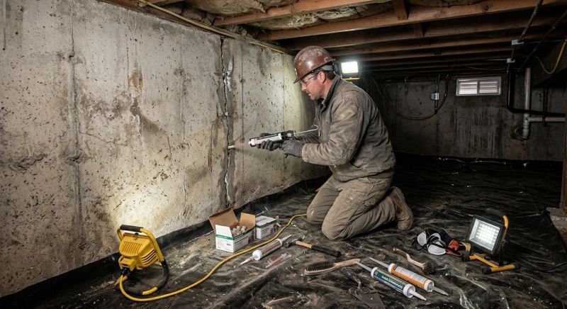 Crawlspace Foundation Repair in Hershey, PA