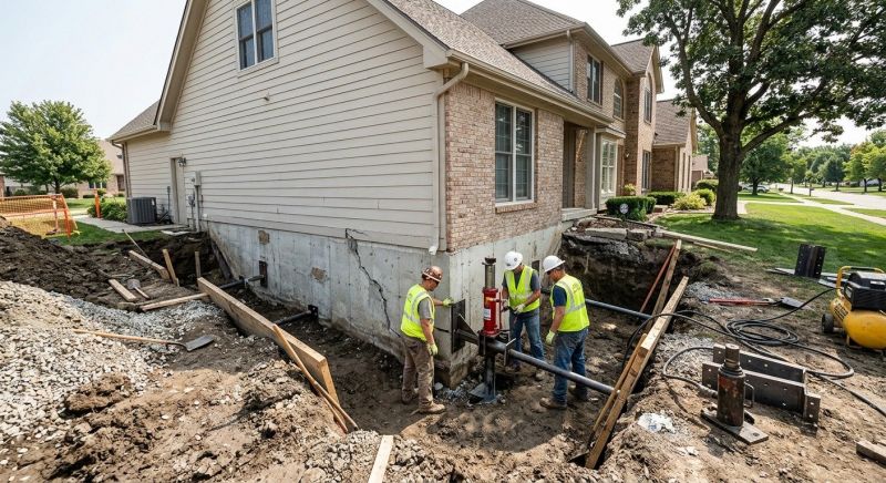 Exterior Foundation Repair in Hershey, PA