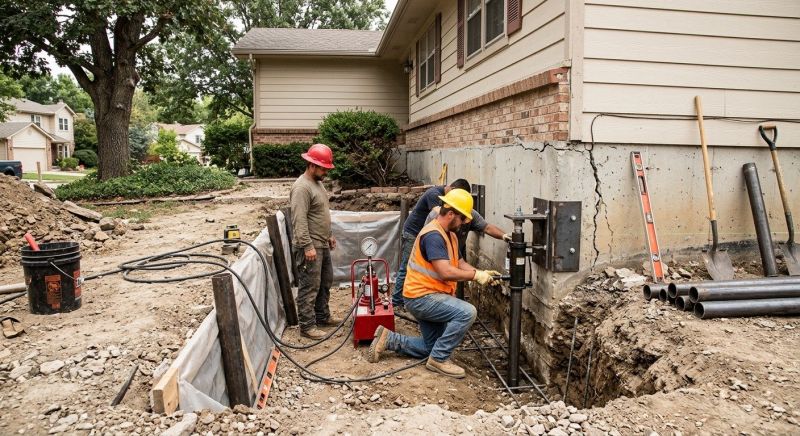 Foundation Damage Repair in Grantville, PA