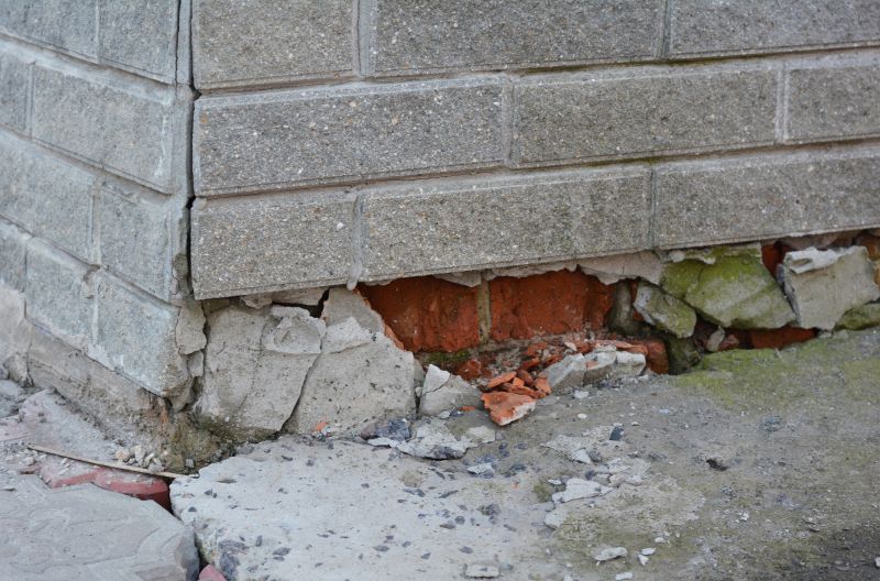 Foundation Damage Repair in Mountville, PA