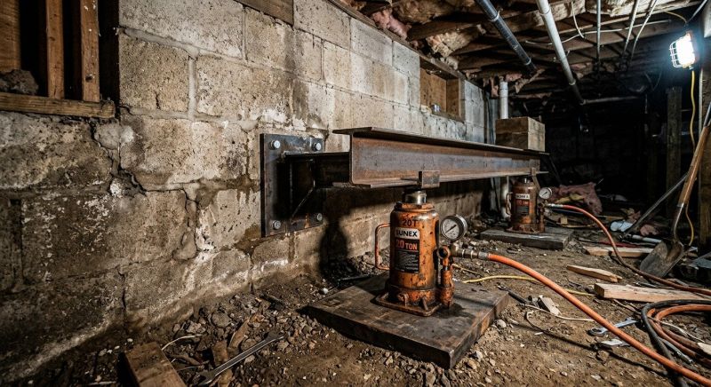 Foundation Jacking in Lancaster County, PA
