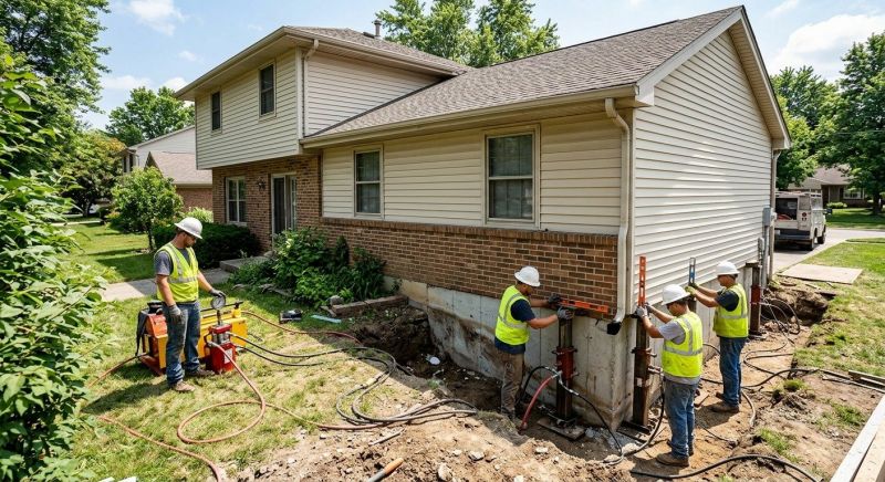 Foundation Jacking in Lancaster, PA