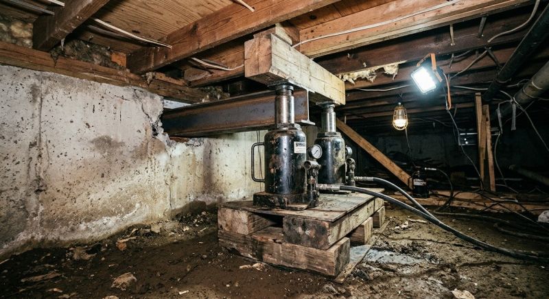 Foundation Jacking in Mountville, PA