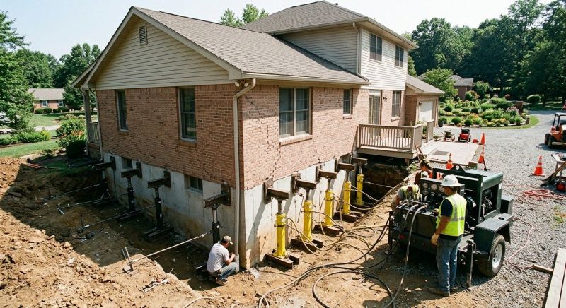 Foundation Jacking in Perry County, PA