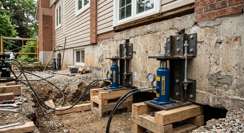 Foundation Jacking in Pine Grove, PA