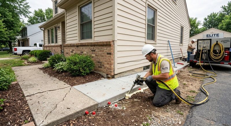 Foundation Lifting in Dillsburg, PA