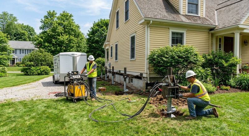 Foundation Lifting in Hershey, PA