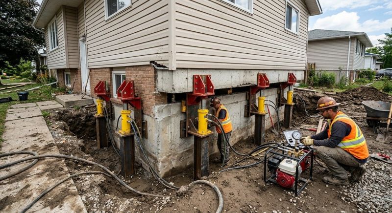 Foundation Lifting in York, PA
