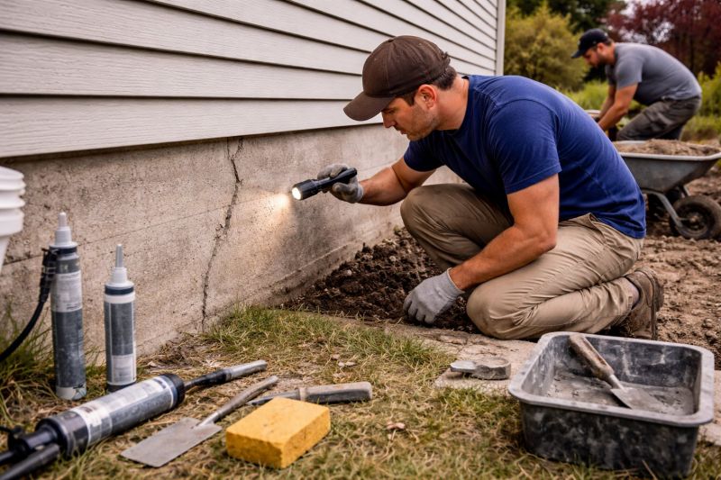 Foundation Repair in Harrisburg, PA