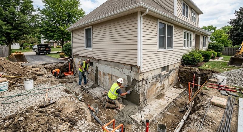 Foundation Restoration in Hershey, PA