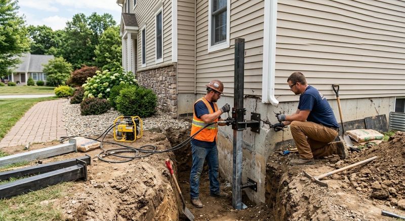 Foundation Stabilizing in Myerstown, PA