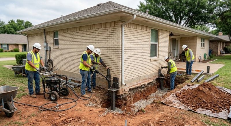 Foundation Stabilizing in Pine Grove, PA