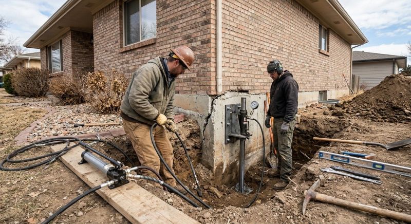 Foundation Stabilizing in Pine Grove, PA