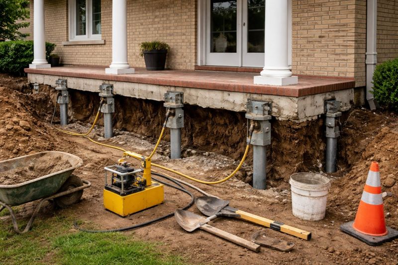 Foundation Stabilizing in Pine Grove, PA