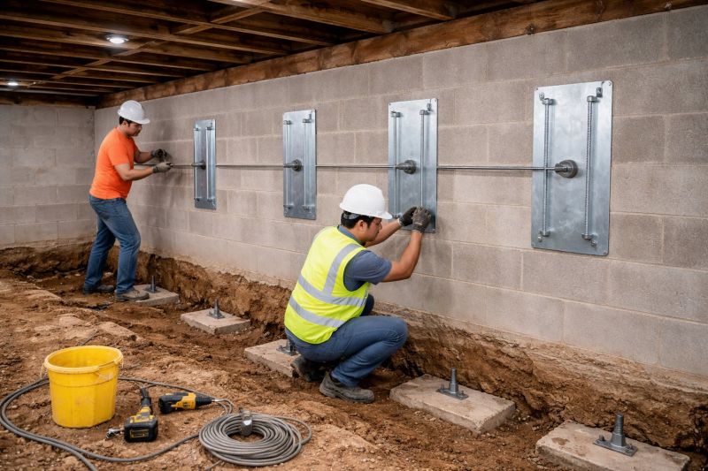Foundation Stabilizing in York County, PA
