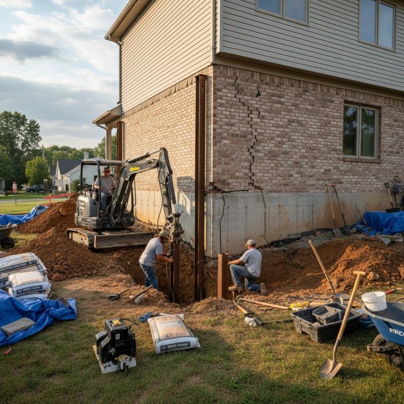 Foundation Structural Repair in Lebanon County, PA