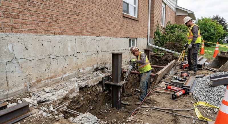 Foundation Structural Repair in Hershey, PA
