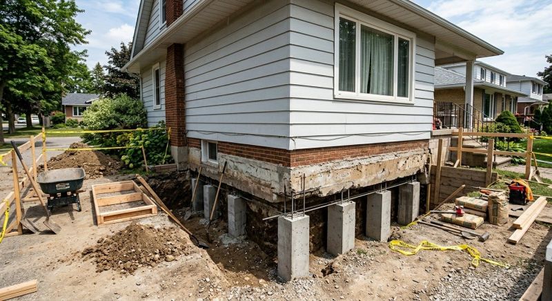 Foundation Underpinning in Hershey, PA