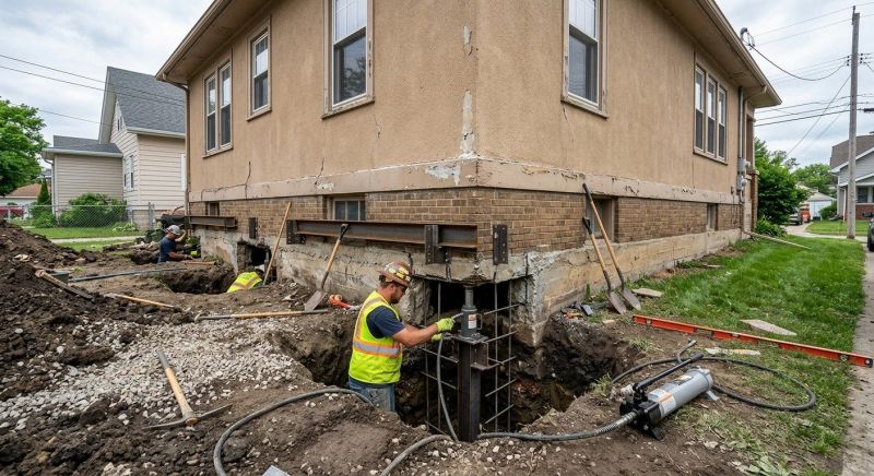 Foundation Underpinning in Hershey, PA