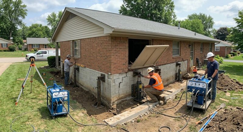 Home Foundation Leveling in Etters, PA