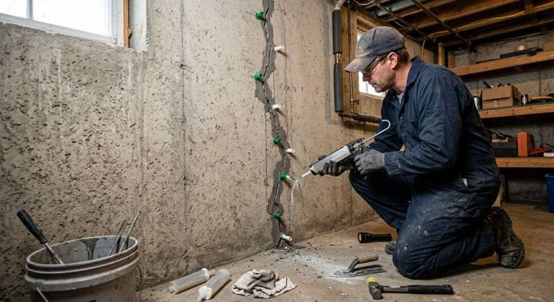 Home Foundation Repair in Grantville, PA
