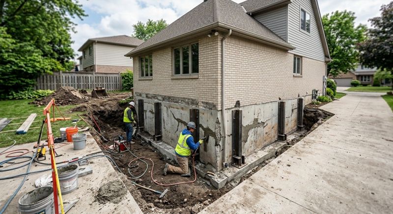 House Foundation Repair in Lebanon, PA