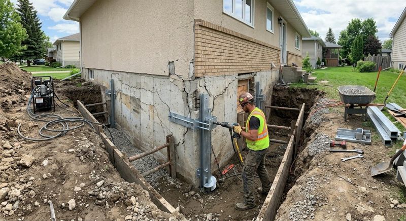 House Foundation Repair in Lebanon, PA