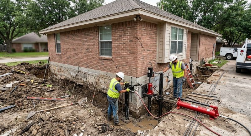 House Foundation Repair in Pine Grove, PA