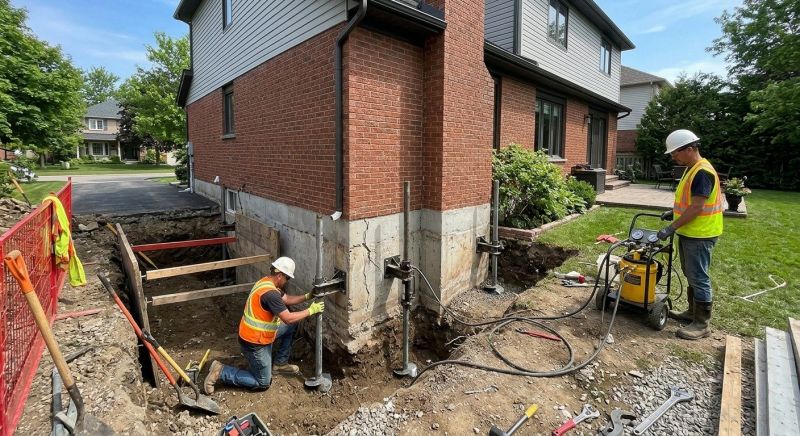 House Underpinning in Hershey, PA