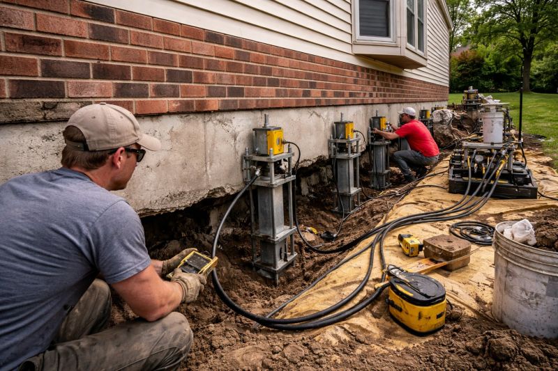 Settling Foundation Service in Etters, PA