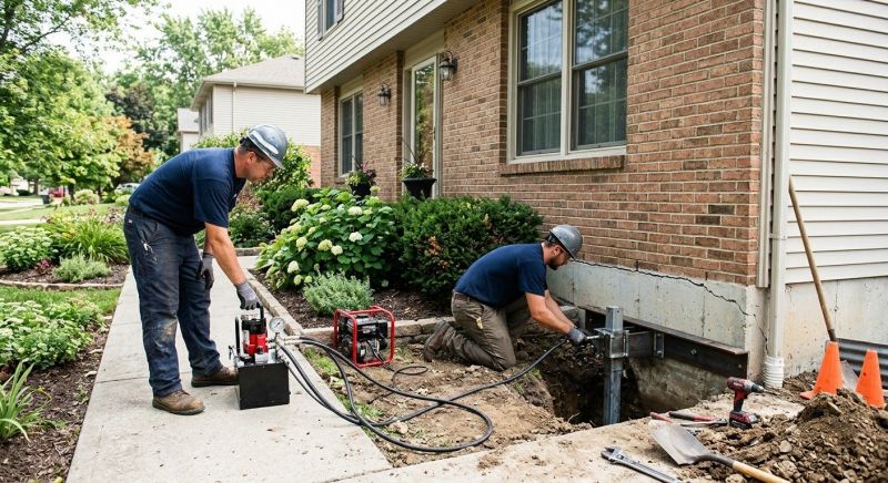 Settling Foundation Service in Lebanon, PA