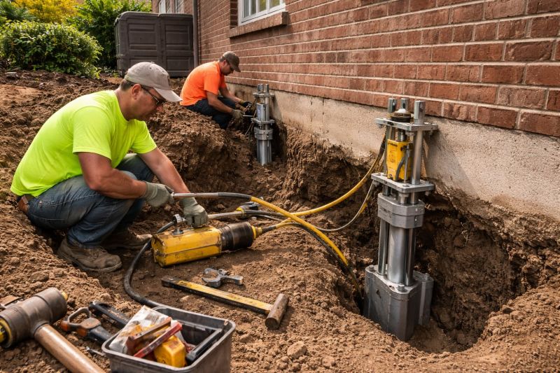 Settling Foundation Service in Hershey, PA