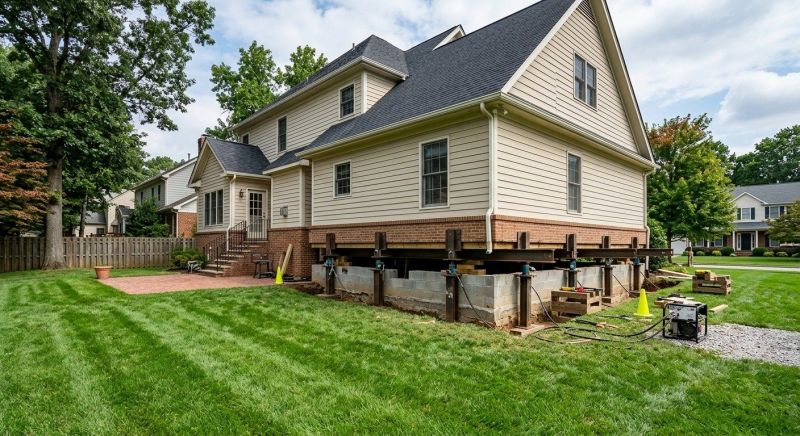 Settling Foundation Service in New Cumberland, PA