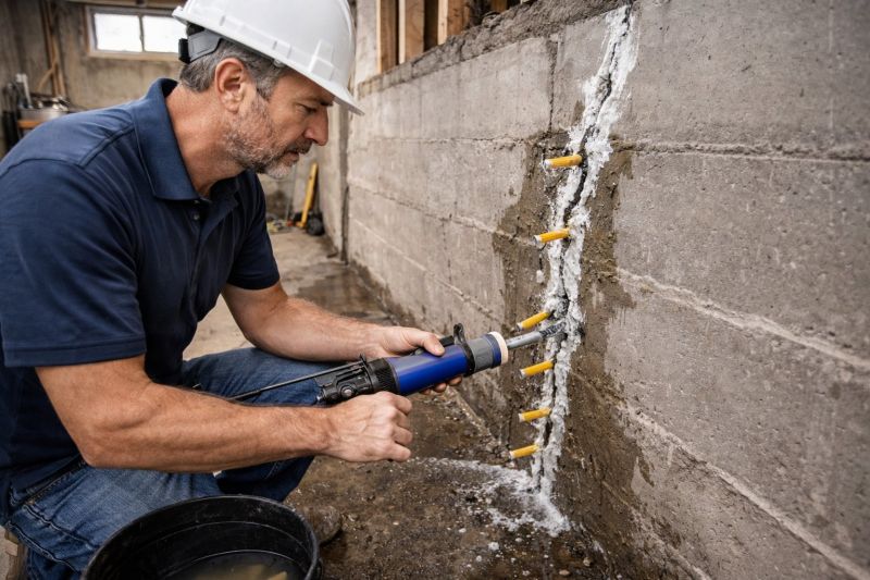 Structural Crack Repair in Hershey, PA