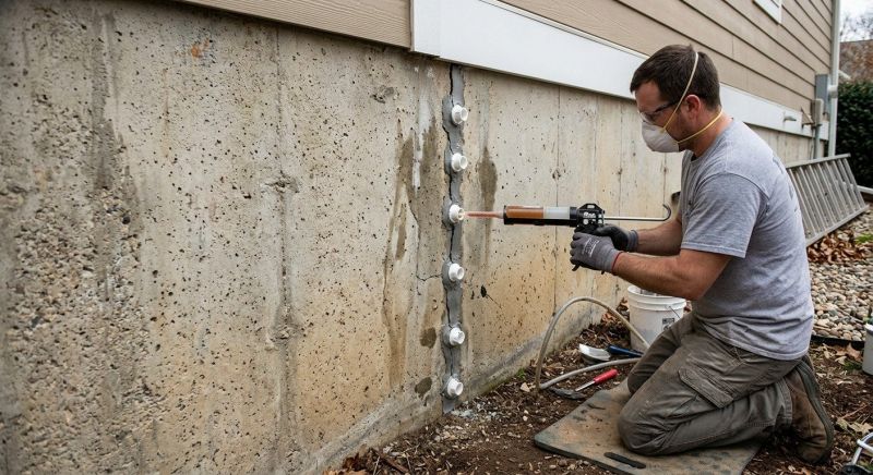 Structural Crack Repair in Hershey, PA
